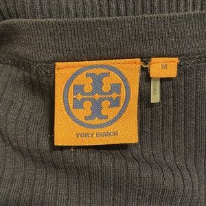 Tory Burch navy Simone cardigan